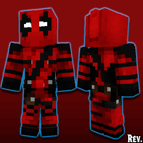 Deadpool- 2016 Minecraft Skin