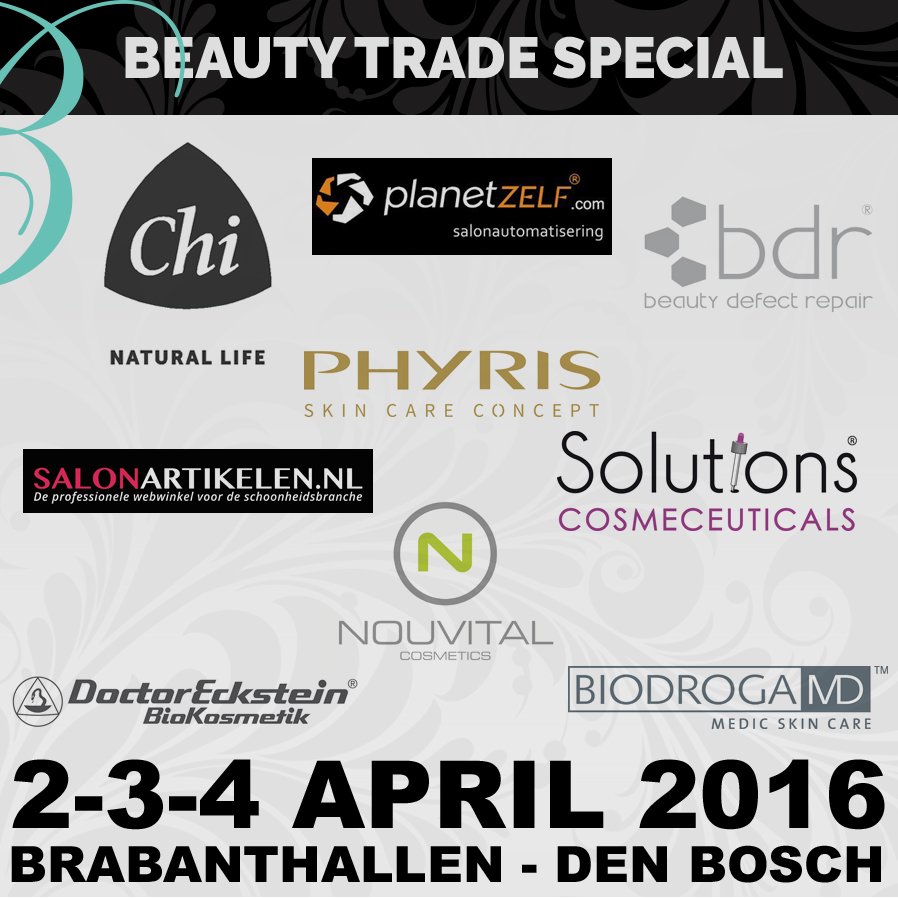 Zomaar een greep uit de merken die gepresenteerd worden tijdens de Beauty Trade special! #BTs16