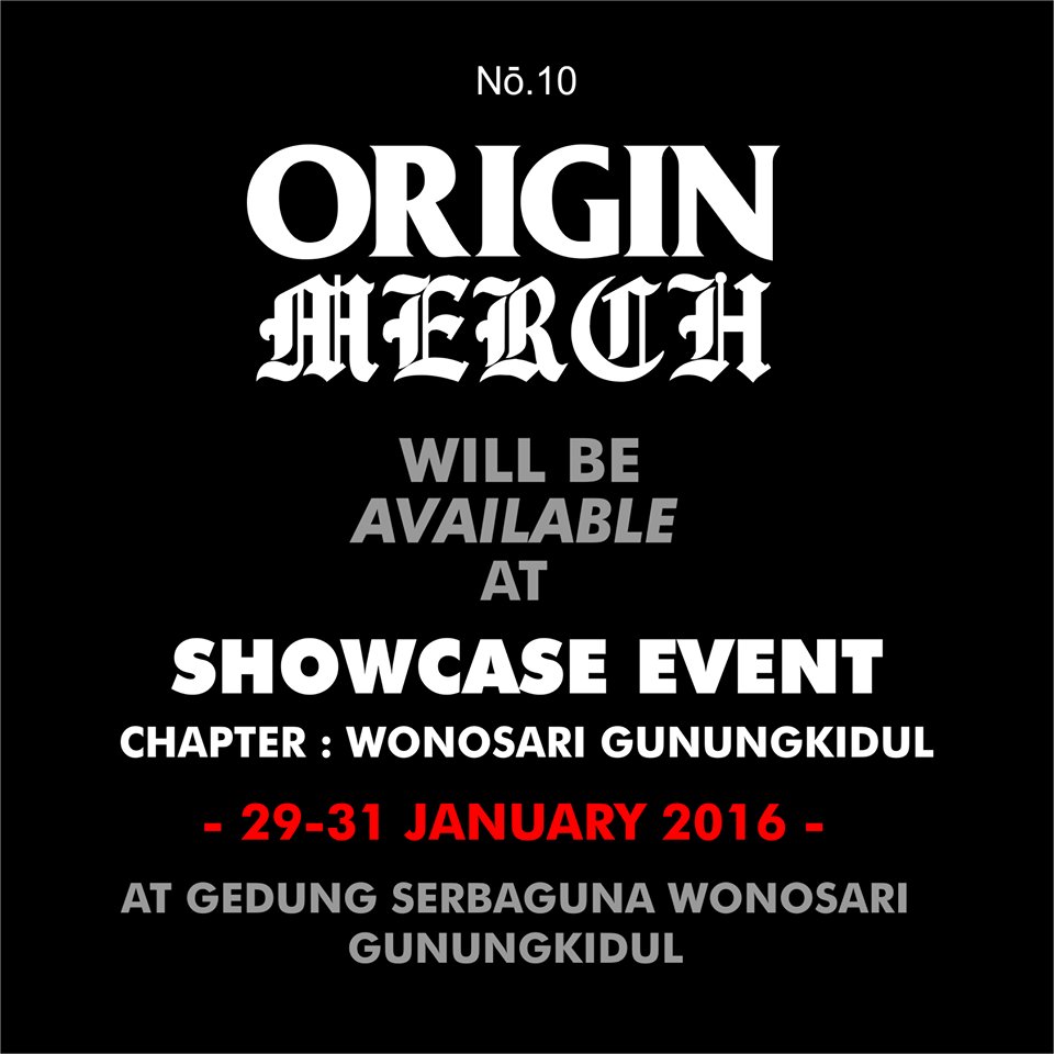 BESOK !!! 
Catat di agenda kalian tanggal 29-31 Januari 2016. di gedung Serbaguna Wonosari, Gunungkidul.