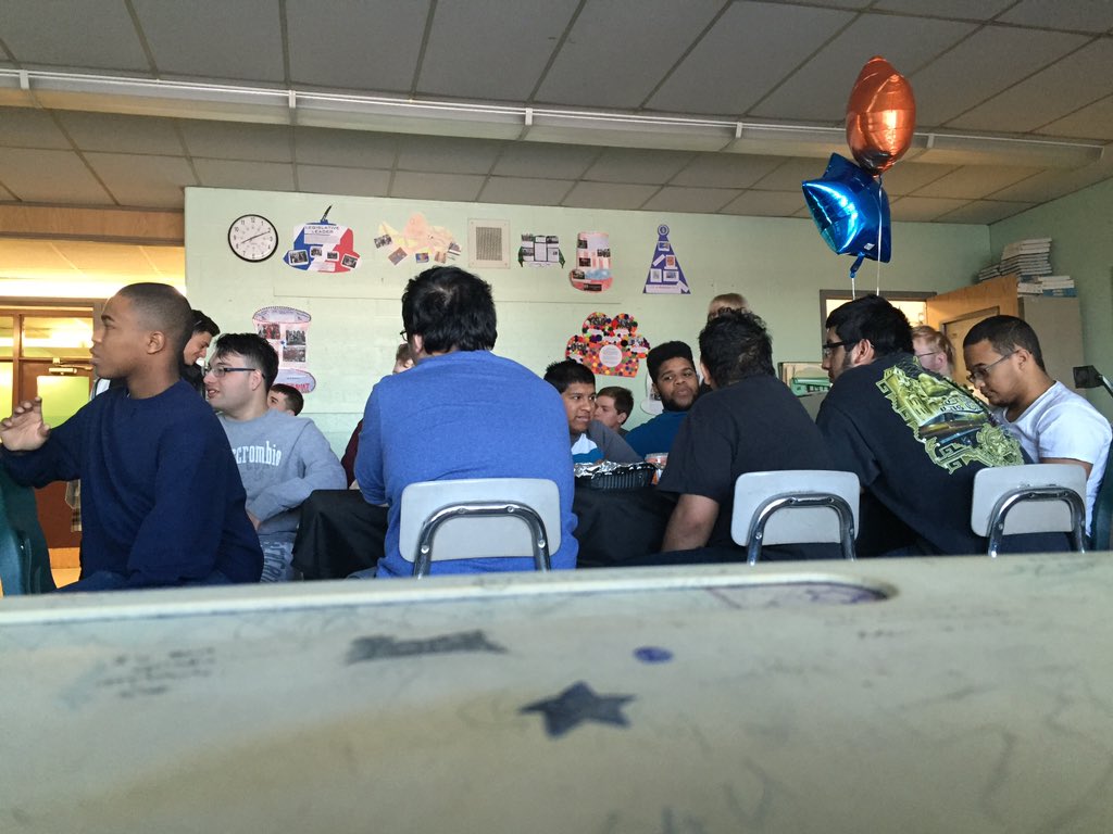 Boxality's tweet image. Here at boxality, nothing makes us happier than inspiring young students to dab like cam newton #BoxalityDab