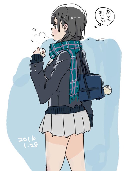 寒いと肉マンが美味しい 