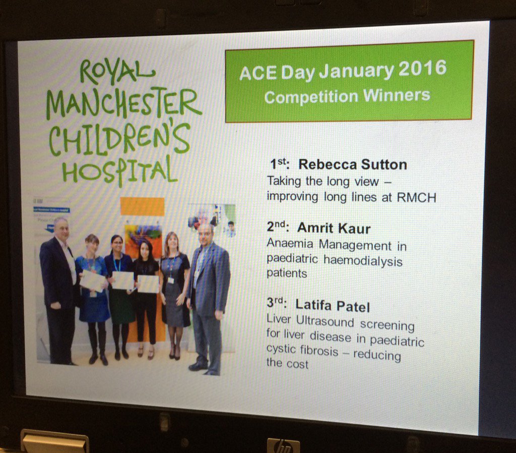 nephrology_RMCH's tweet image. Congratulations to Amrit Kaur - 2nd place at @RMCHosp Audit Day, now immortalised as a screen saver.
