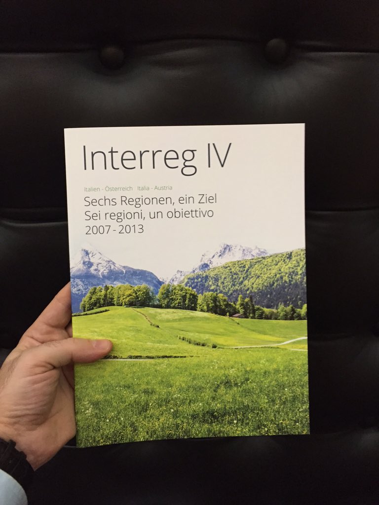 glgortani's tweet image. Bello vedere il @Progetto_BREF recensito come buona pratica
Kick-off meeting #Interreg V Italia-Austria a Bolzano