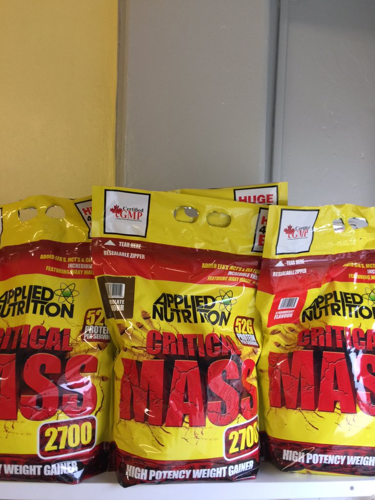 TierProGym's tweet photo. @AppliedNutri CRITICAL MASS available @TierProGym for special offer £40.00. #TierPro #appliednutrition https://t.co/wwIqPewG2x