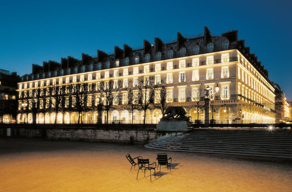 Customised lighting for the Intercontinental Hotel, on the street Rivoli, in the heart of Paris. <a href="/InterConHotels/">InterContinental by IHG</a>