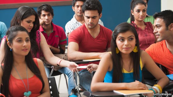 TheEconomist's tweet photo. India is the world’s largest provider of management education—with an underlying problem https://t.co/jL50ZRNghZ https://t.co/TT7nbAz8Zd