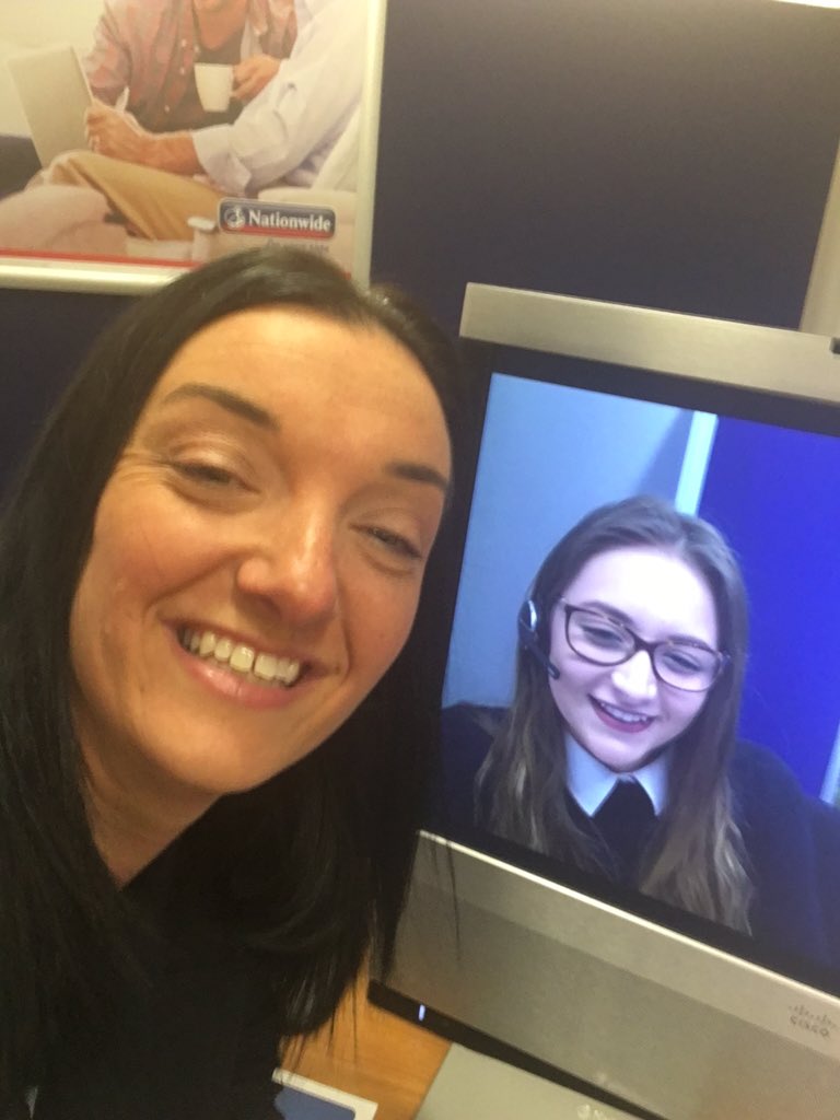 hunt_kathryn's tweet photo. @teebsontwit @EastMidsNBS @sev176 @darren_shaw1 early morning selfie with the lovely Abbie !#bioniclough ❤️❤️NNOW https://t.co/oWAjg5hiCg