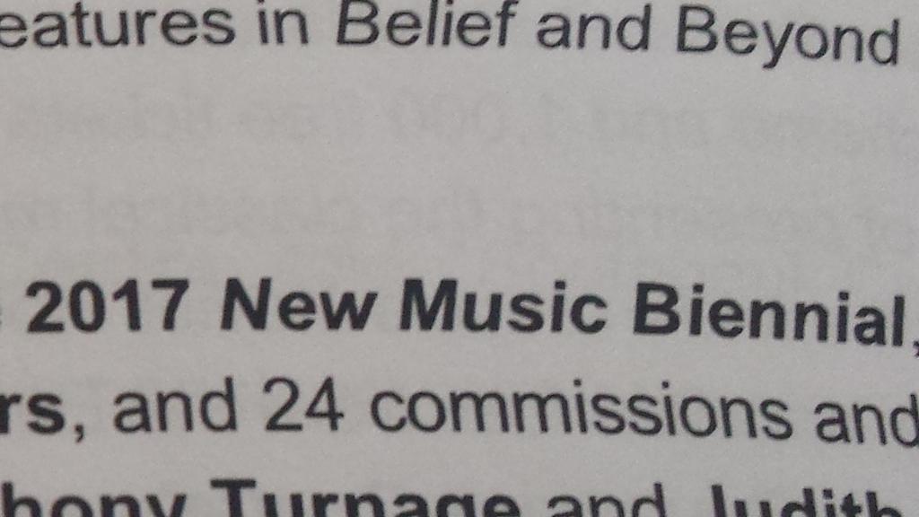 <a href="/southbankcentre/">Southbank Centre</a> press launch, so exited to see #nmb17 mentioned for July 2017