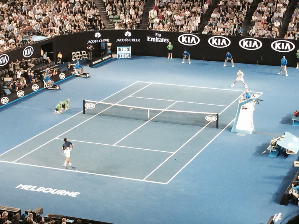 Roger just not himself tonight.