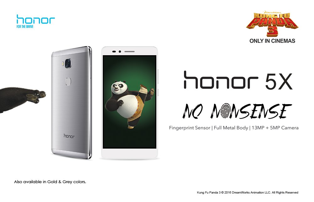 HiHonorIndia's tweet photo. The feature-packed #honor5X, now available for pre-order at Rs 12,999.
For details, visit: https://t.co/mTTbplIkZ0 https://t.co/uq5ONUEWbe