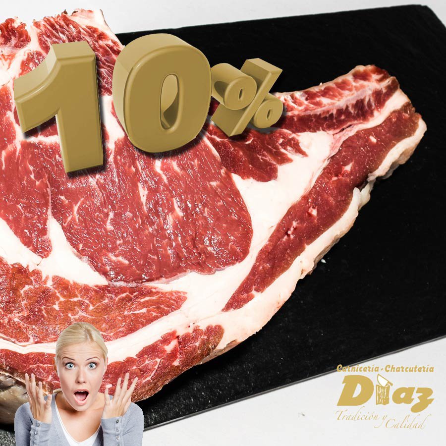 CarniceriaDiaz's tweet photo. #CHULETÓN DE #TERNERA 10% de #descuento #oferta #rebajas #carnicería https://t.co/9xHgvIaYiH https://t.co/h6w6WpaxEB