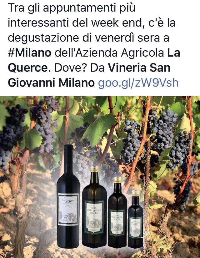 stefanomlg's tweet photo. Domani sera #LaQuerce porta un pizzico di Firenze a Milano https://t.co/RhKIAqVMTA #chianti #collifiorentini https://t.co/KRHquEEUoh
