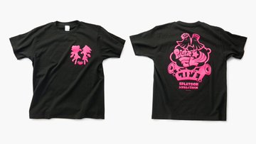 Splatoon スプラトゥーン甲子園 のtシャツとタオル シオカライブ 16 のtシャツが闘会議会場で販売されることが決定 ファミ通 Com