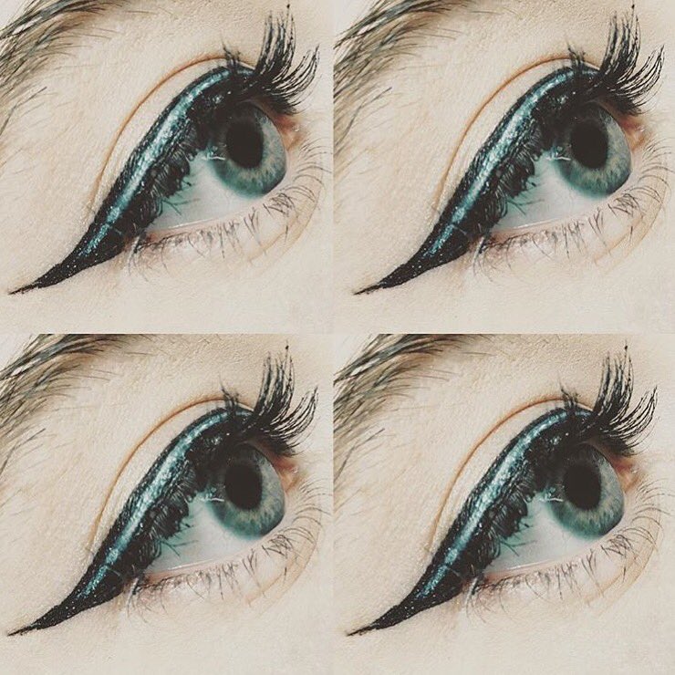 The Eye Booster 2-in-1 Lash Boosting Eyeliner the perfect compliment to let your colours pop.  #moderatelymatte