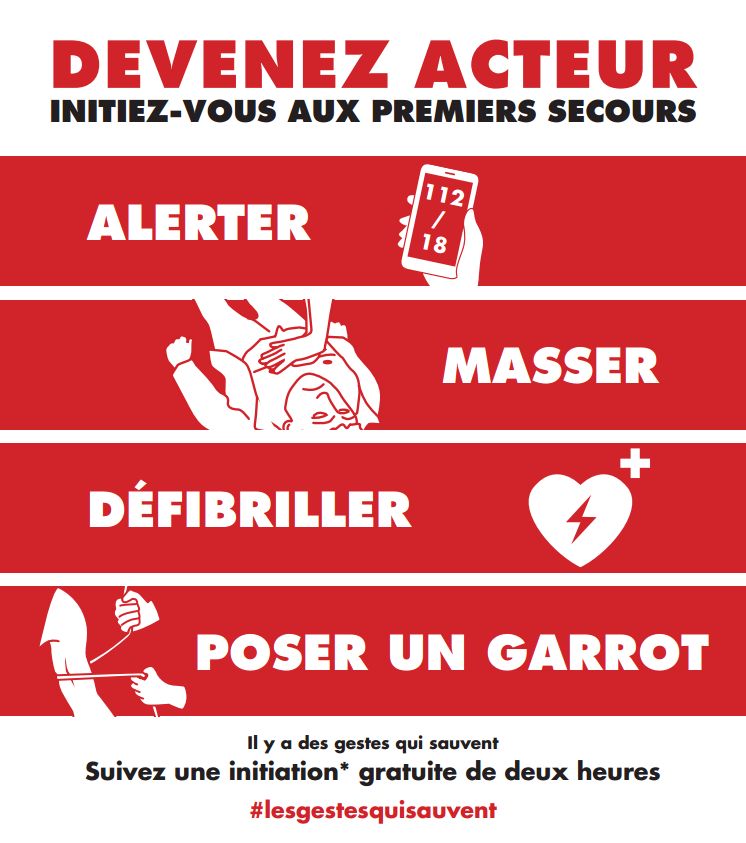 pompiersdugard's tweet photo. opération #lesgestesquisauvent à partir du 6 février. infos �� venir sur notre page facebook. #UDSP30 @Prefet30 https://t.co/383R9Hg0Td