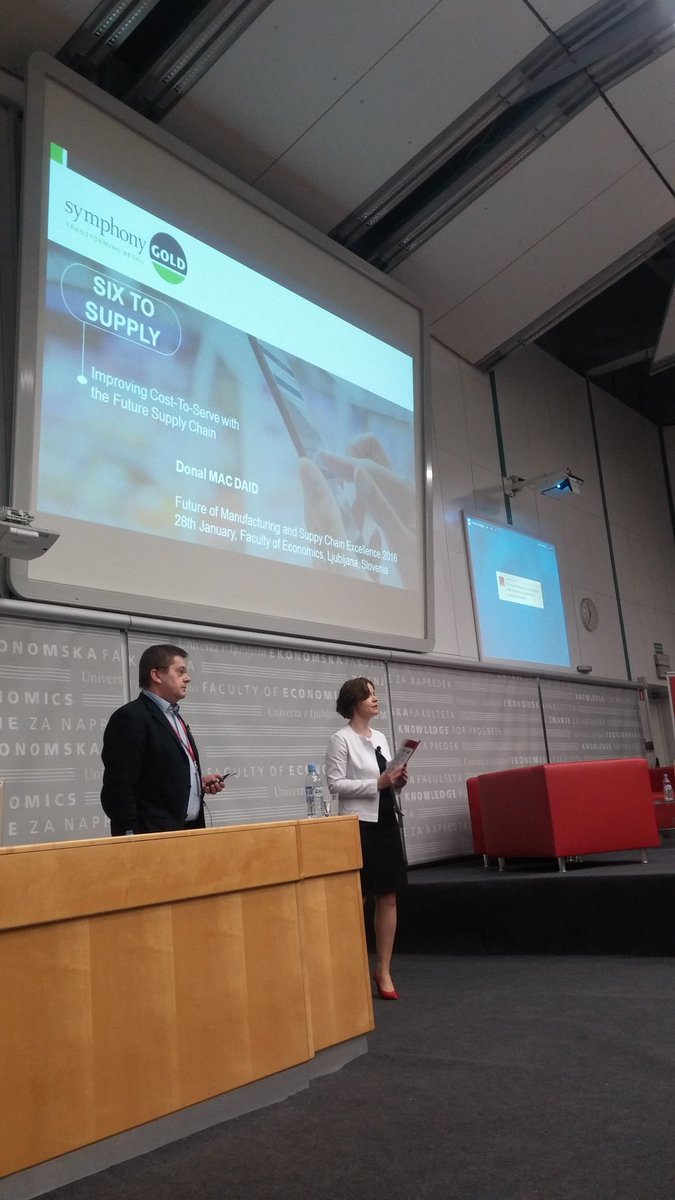 Operational performance is key to aligning Cost-To-Serve with financial performance. Donal Mac Daid #futureMSCE #ef