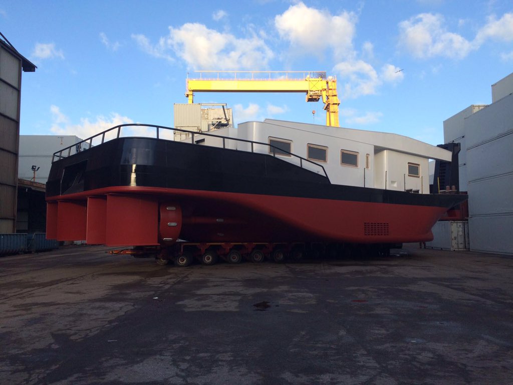 De Patrijs is klaar om morgen te water te gaan.