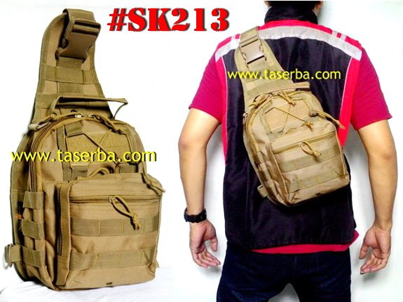 taserba's tweet photo. tas sling back tactical police army coklat gurun SK213 #TacticalBag #TasTactical #Taserba #SlingBag https://t.co/KsXFR00Smt