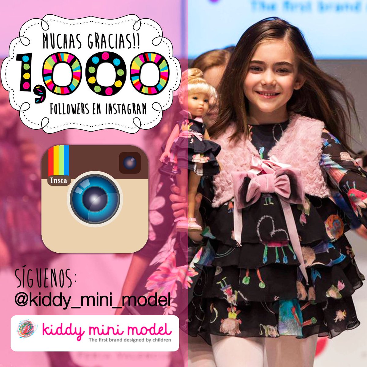 KiddyMiniModel's tweet image. +de 1000 followers en IG! Síguenos aquí 👉 bit.ly/1QHMIo1 y no te pierdas nada del universo #KiddyMiniModel