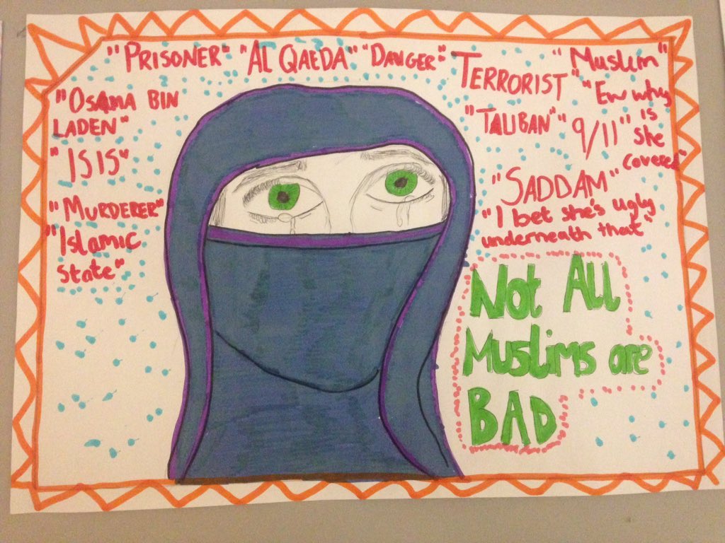 Last term S3 showed that there is no room for ignorance, discrimination or racism. #educatedonthate