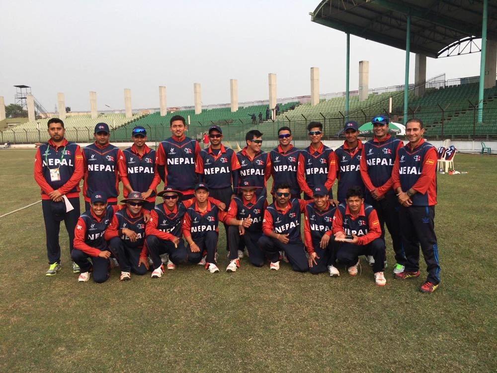 iambijaya7's tweet photo. 🌹Congratulation Nepali U19 Cricket team🌹
Nepal U19 beat New Zealand U19 by 32 runs in @ICC #U19CWC2016 https://t.co/eiA61oK9TD