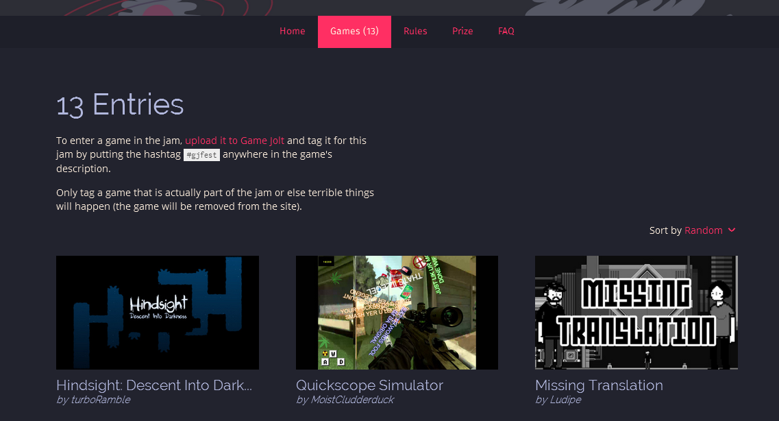 AlpixelGames's tweet photo. Just submitted @MissingTr_ to #gjfest ;-) 
https://t.co/lL1fIiLHau @gamejolt https://t.co/gMNupeq9Ba
