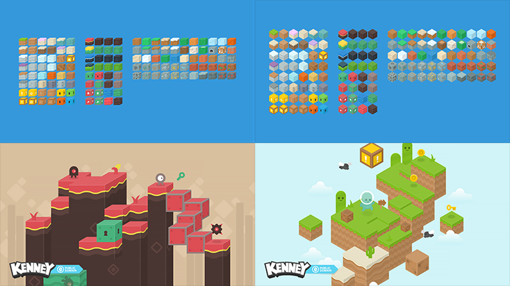 Kenney's free assets (30,000+ assets) - Game Making Tools