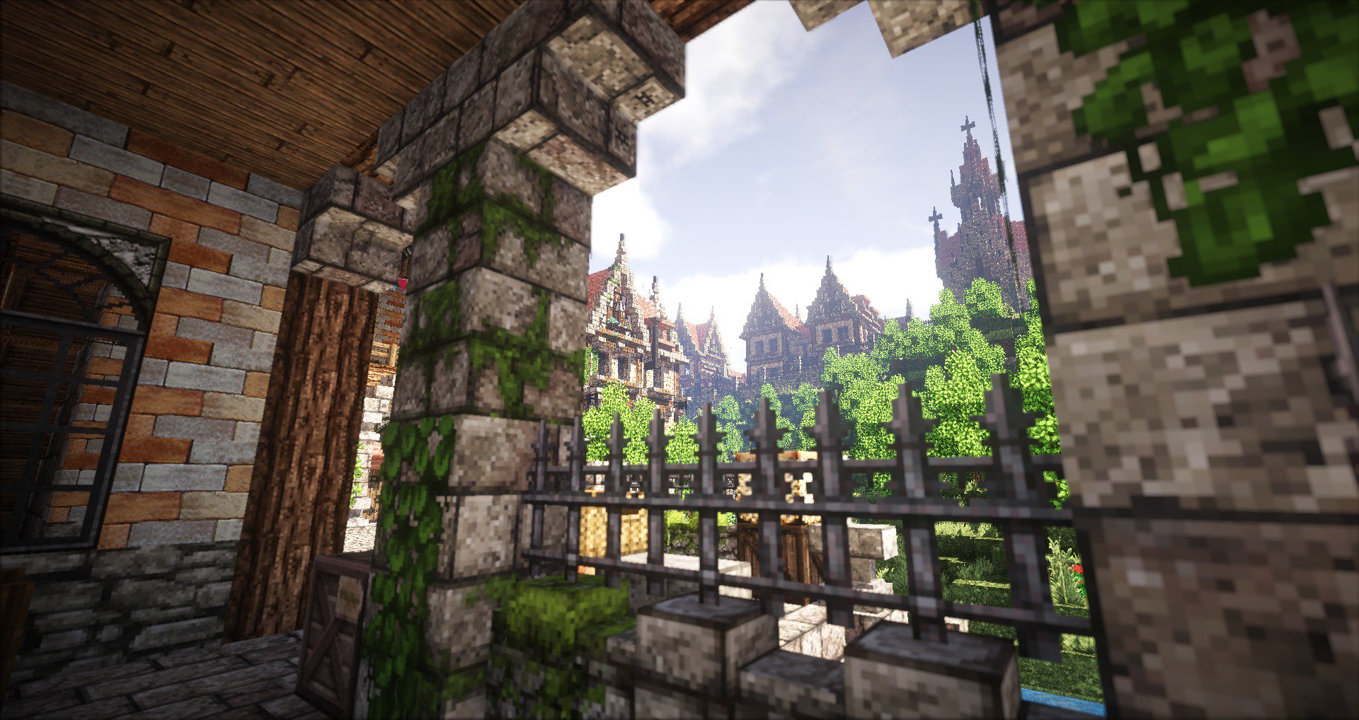 リクト Jcu所属 小さい港エリア完成 高低差のある可愛い感じになった マイクラ Minecraft建築コミュ T Co Vw6grllnej Twitter