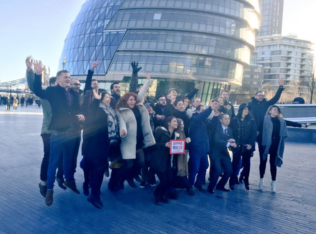 #beefeatermixldn final day, the top 8 will be revealed in just over an hour and the champion will be crowned tonight