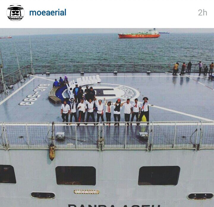 Thanks to OLF and KRI BAC 593 for having us !
Thanks to <a href="/moeaerials/">Moeaerial</a> for #takeustothesky.
It's awesome !
#saktisekali
