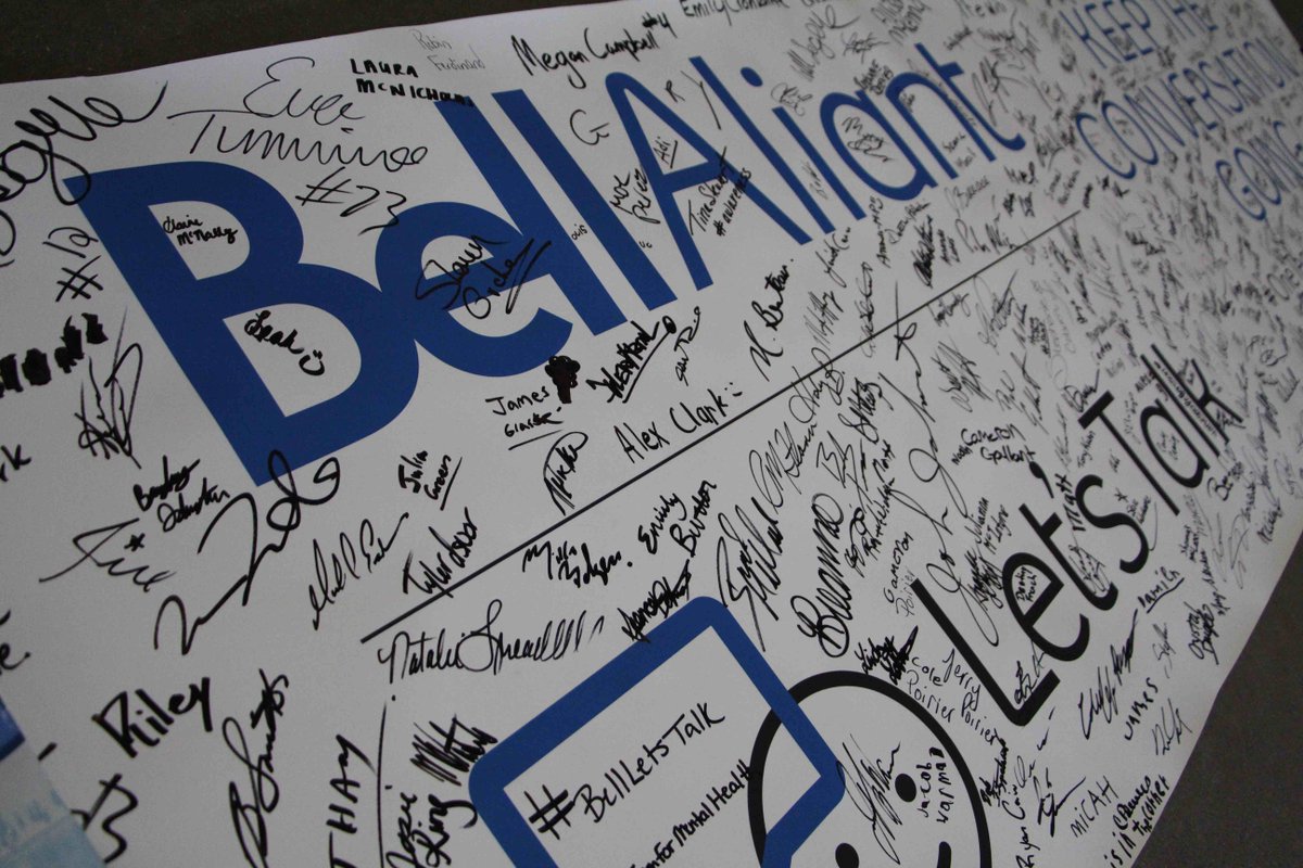 UNBAthletics's tweet photo. One last thanks to all who supported the @AUS_SUA #BellLetsTalk partnership. Keep the conversation going. https://t.co/DwM1zPgbkN