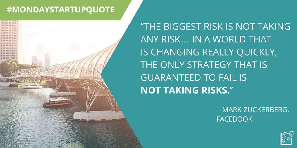 sbcSustain's tweet image. Are you ready to take risks? We know we are! #MondayStartupQuote