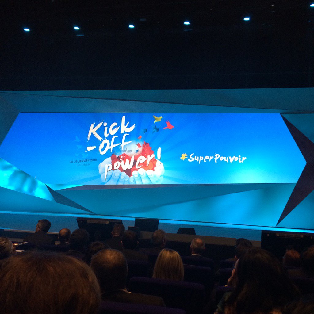 k_delmas's tweet photo. #superpouvoir #spring_FR Kick Off Adecco Top départ https://t.co/ivMpFtileS