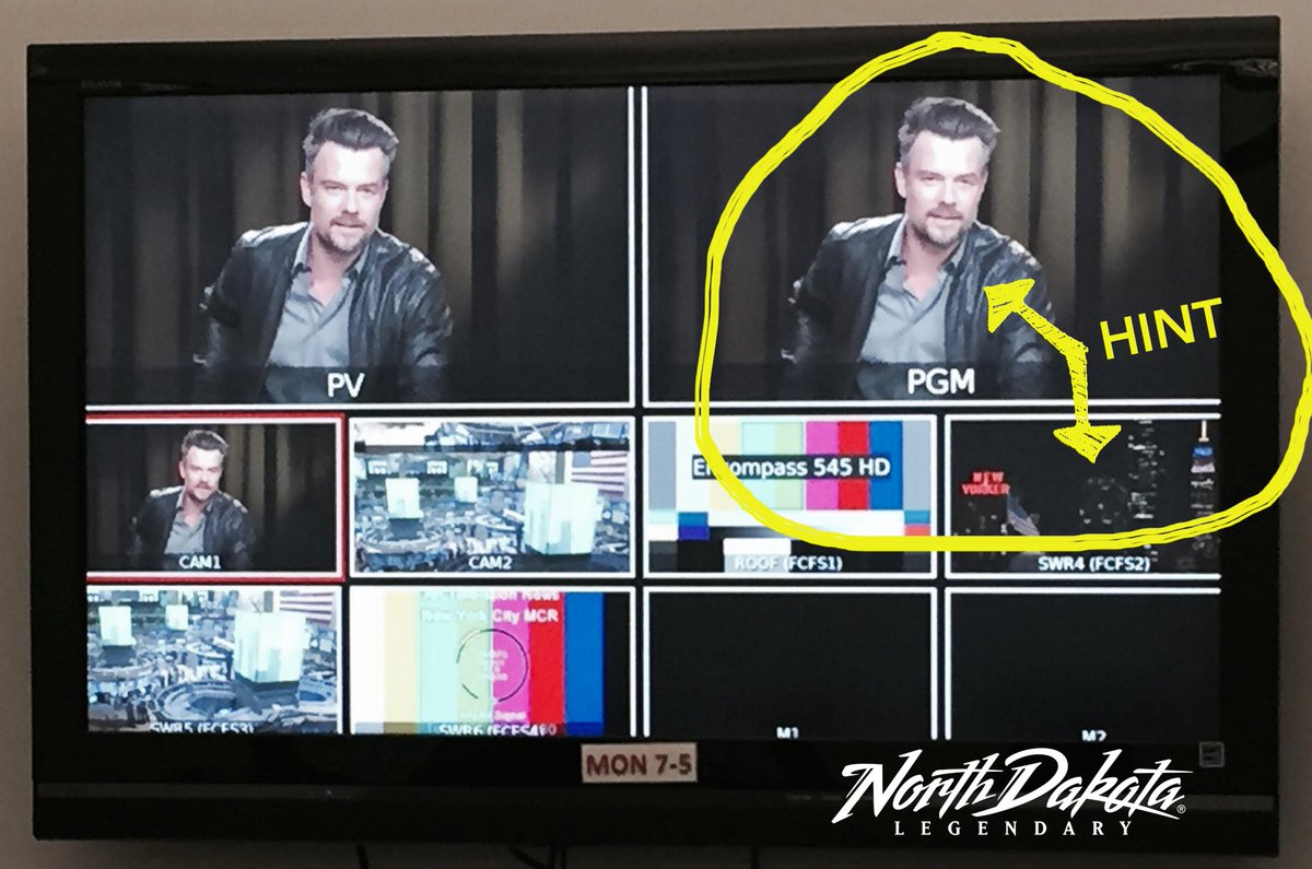 RT <a href="/NorthDakota/">North Dakota Tourism</a>: Tune into the <a href="/TODAYshow/">TODAY</a> for an #NDLegendary announcement with <a href="/joshduhamel/">Josh Duhamel</a> this morning!