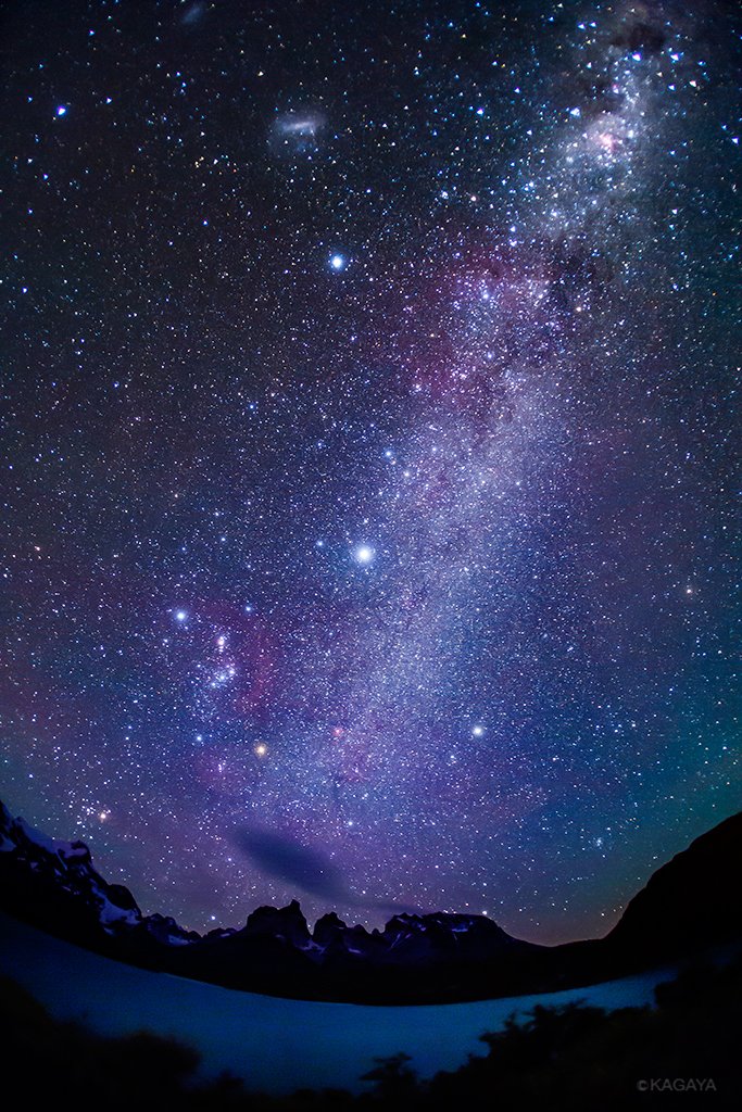 オリオン座が逆さまに 宇宙の神秘を垣間見る南米の美しい星空 Togetter