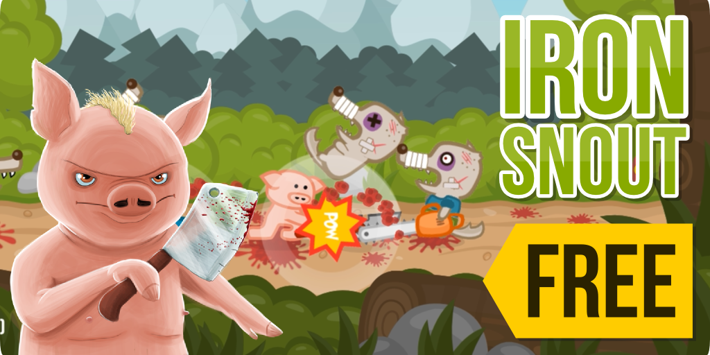 Evil wolf population plummets as one little pig fights his way through Steam! 
store.steampowered.com/app/424280
#gamedev