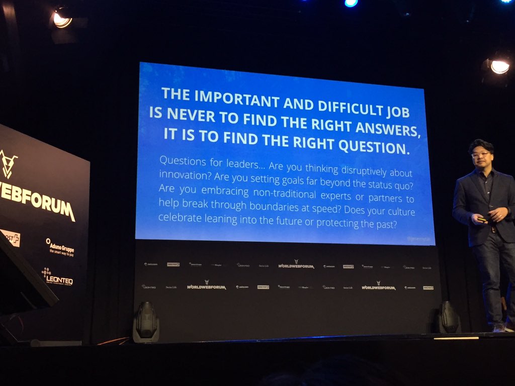 It's about asking the right questions... Jeremy Abbett, Creative Evangelist at Google