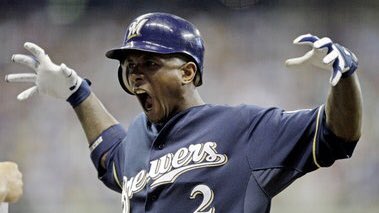 BrewerLegends's tweet photo. Nyjer Morgan (2011-2012) https://t.co/0kJnNsbARE