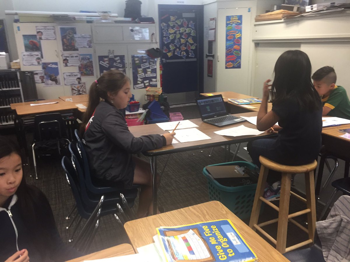 deberrific's tweet photo. Day169-Update on flexible seating Ss are doing a great job using choices appropriately &amp; they ❤️it.Sometimes it makes me laugh. #longleyway https://t.co/sn7h7omLB4