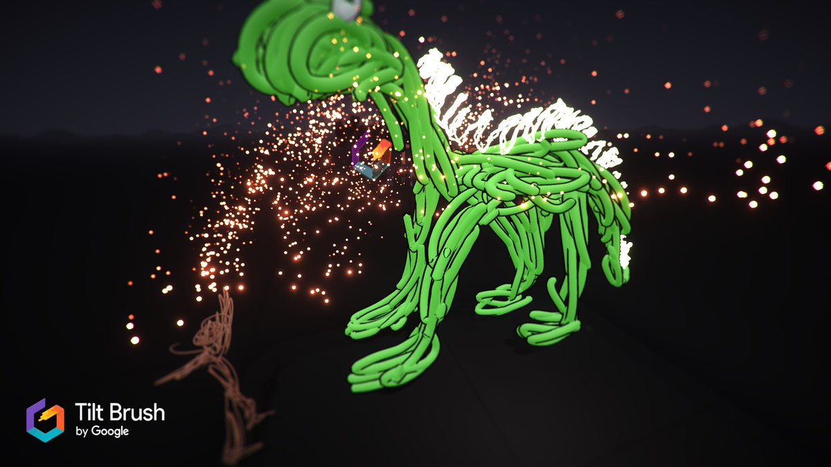 TEC_technicolor's tweet photo. Snapshots from today's Tilt Brush Session hosted at the TEC! #theTEC #TECtuesday #MillLa @tiltbrush https://t.co/0JZS5Msm2W