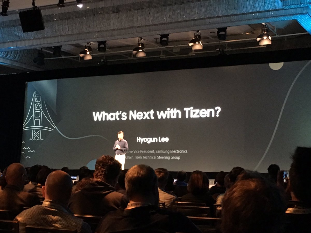 Attending #Samsung #tizen developer conference in San Francisco.