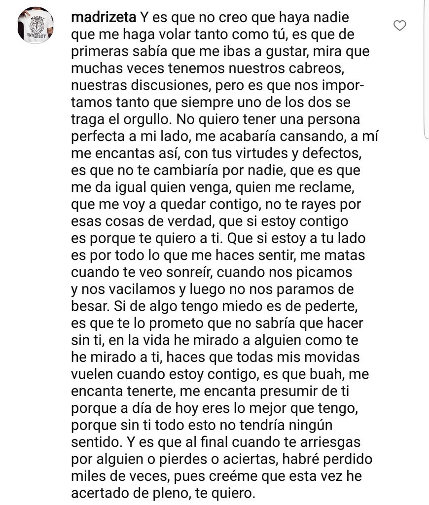 MADRIZETA's tweet photo. Que me quedo contigo. https://t.co/JI5fNyFKuE