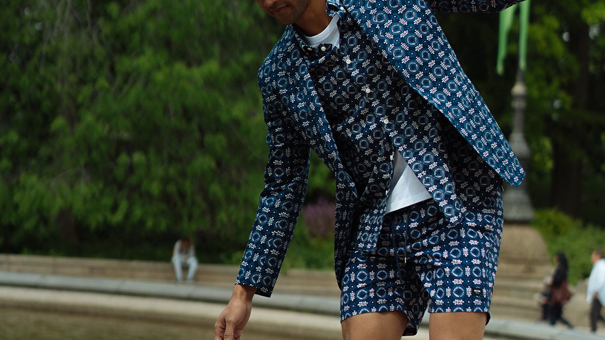 jackspadeny's tweet photo. Our Floral Tile print is the refreshing way to do #summer. https://t.co/mnAPq7zfSb