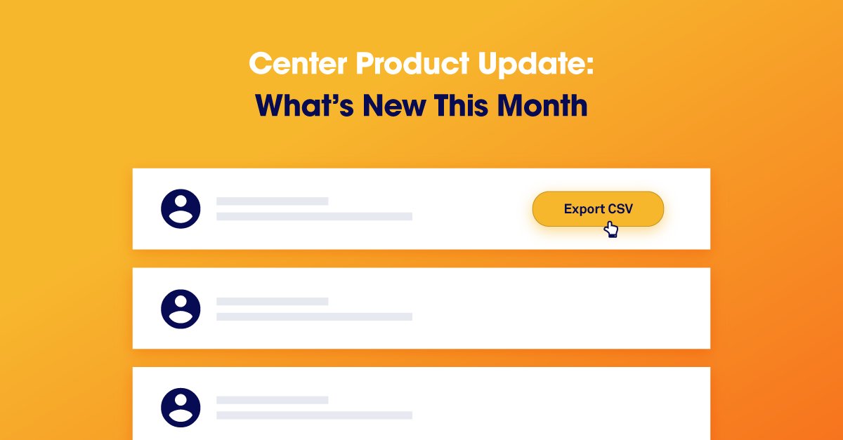 Center Product Update: What’s New in April 2017 ow.ly/fcij30bMpNc #MarketingAutomation #Marketing