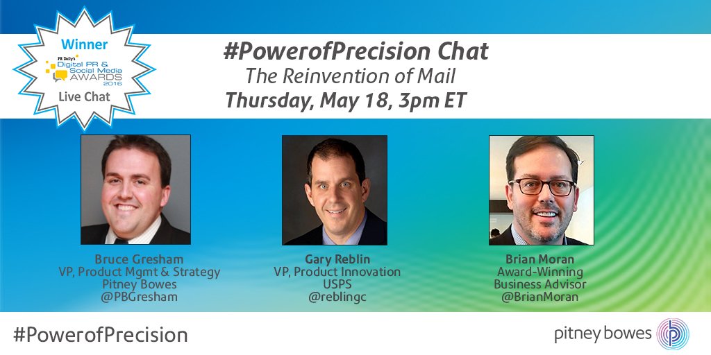 PitneyBowes's tweet photo. Learn about the convergence of digital &amp; physical mail at our next #PowerofPrecision with @brucegresham and @reblingc https://t.co/MNX93X7WhH https://t.co/w6rp9Y6hvH