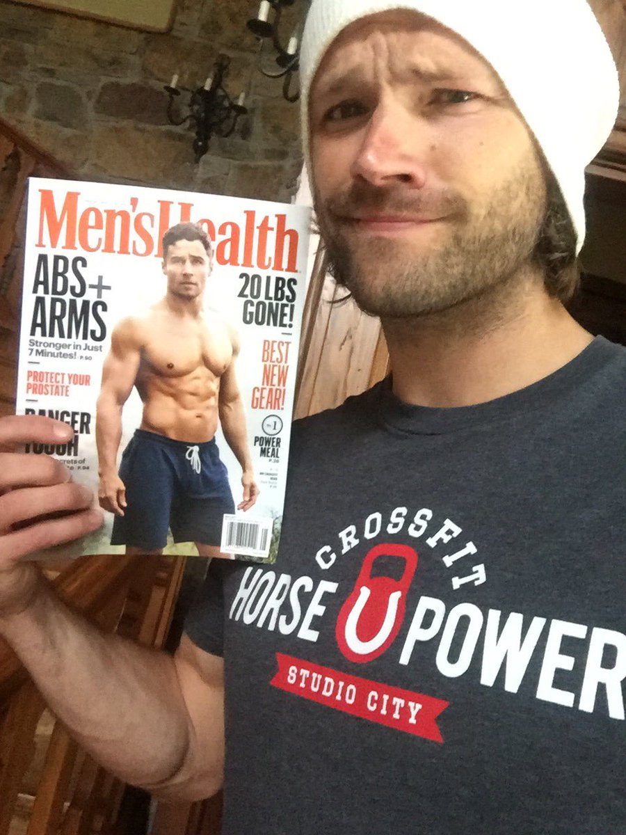 Lookin great brother! Proud to count myself among the many that got their a**es whipped by @danwells #LifeGoals #Bucketlist @MensHealthMag