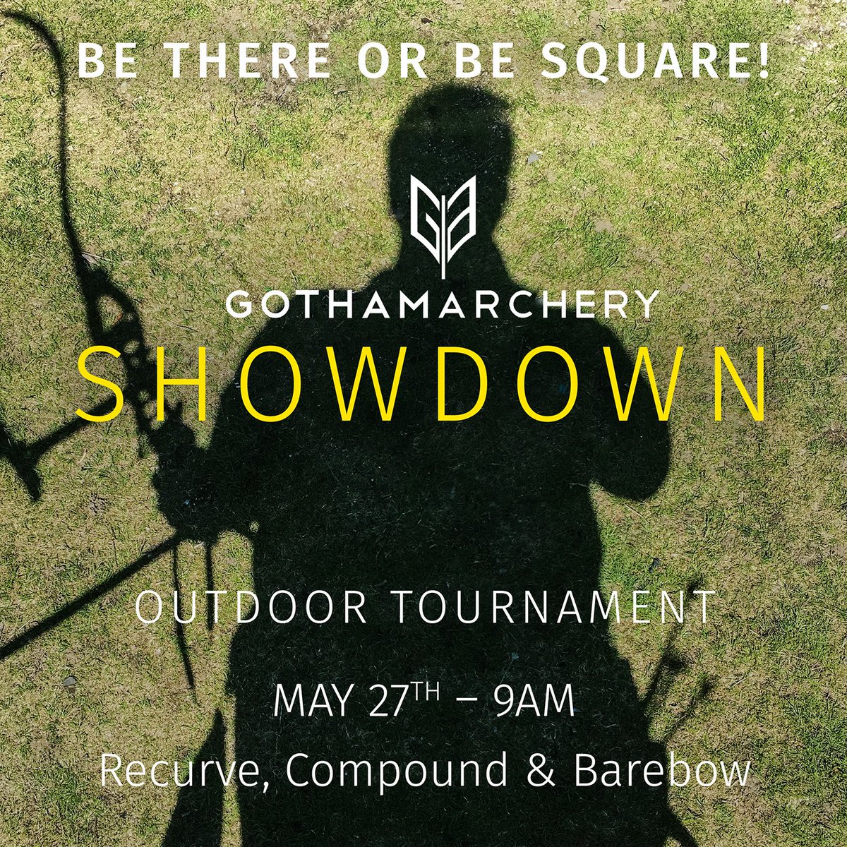 Join us for Gotham's first outdoor tournament hosted by <a href="/NassauBowmen/">Nassau Bowmen</a> on May 27th! More info and registration at ow.ly/kp5M30bMsuO