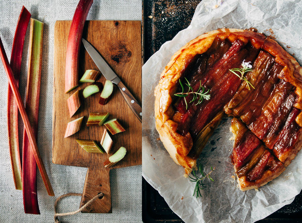Zin om te #Bakken met #rabarber? Check deze lekkere rabarber tarte tatin! Kijk hier voor het recept: homecookingdept.com/rabarber-desse…