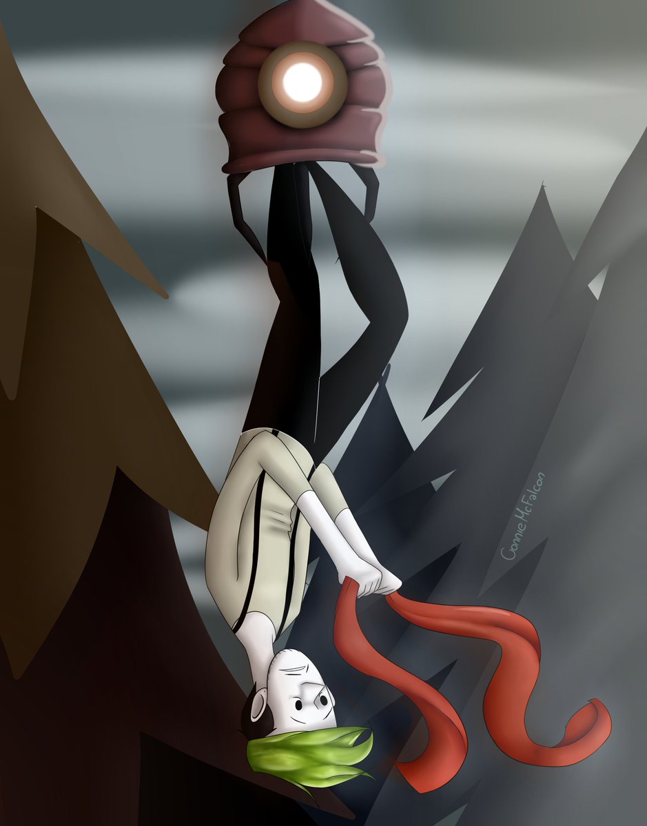 ConnieMcFalcon's tweet image. I'm sorry I didin't made it in time, but I still wanted to finish it! Pardon If I can't recreate the outstanding backgrounds of the game ^^'