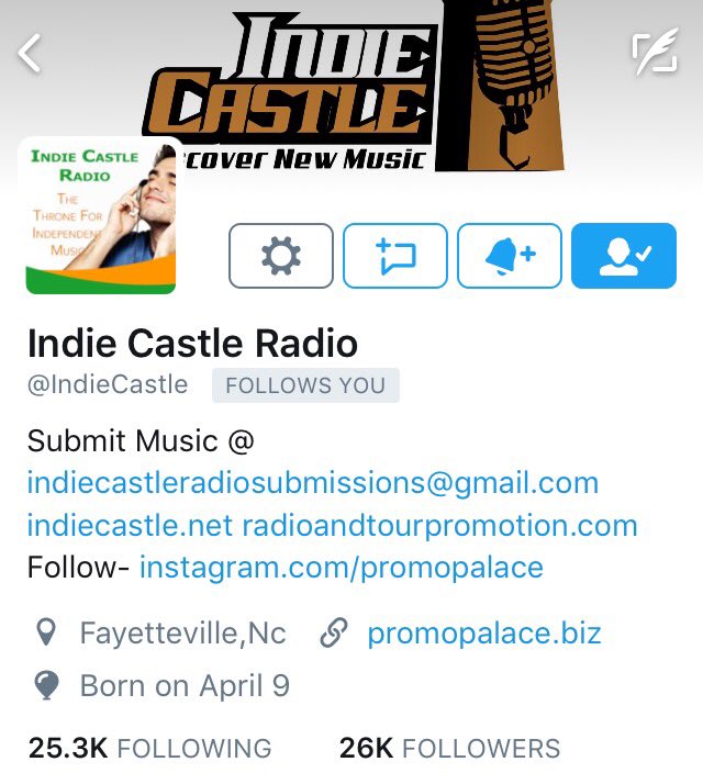 KingsHaremBand's tweet photo. @IndieCastle Fayetteville NC Enter the Throne Room of Indie Castle Radio @KingsHaremBand  #TuneIn #request ur favorite song @KingsHaremFans https://t.co/hhDZHlE1mR
